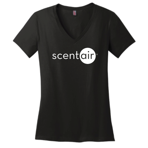 ScentAir Ladies Cotton V Neck T Shirt