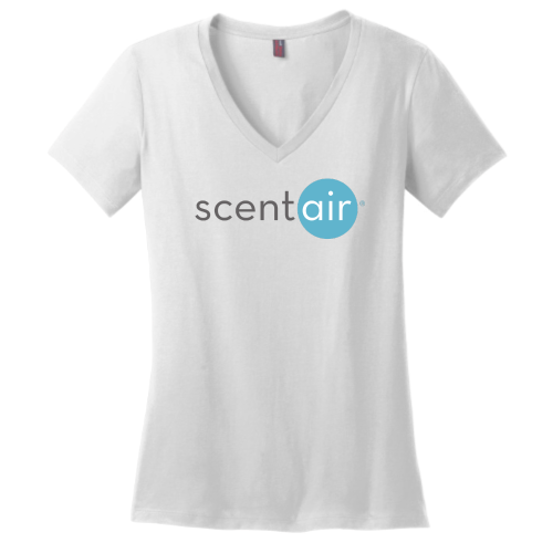 ScentAir Ladies Cotton V Neck T Shirt