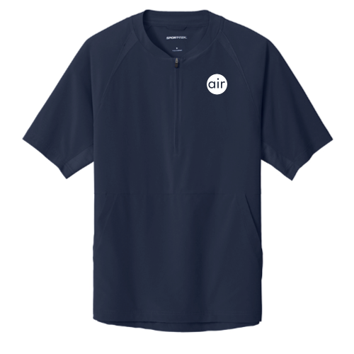 ScentAir Half Zip Short Sleeve Jacket